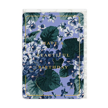 Garden Floral Greeting Card (13140)