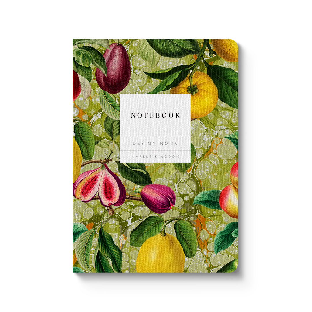 Marble Fruit Premium Paperback Notebook (A6) (12829)