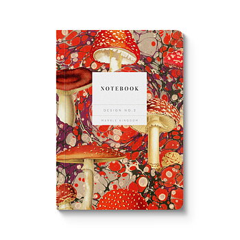 Marble Fungi Premium Paperback Notebook (A6) (12831)