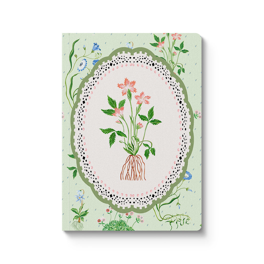 Green Roots Vignette Premium Paperback Notebook (A5) (13162)