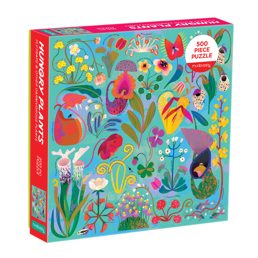 Hungry Plants, 500 Piece Family Puzzle