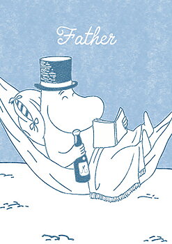 Moomin Father, Greeting Card