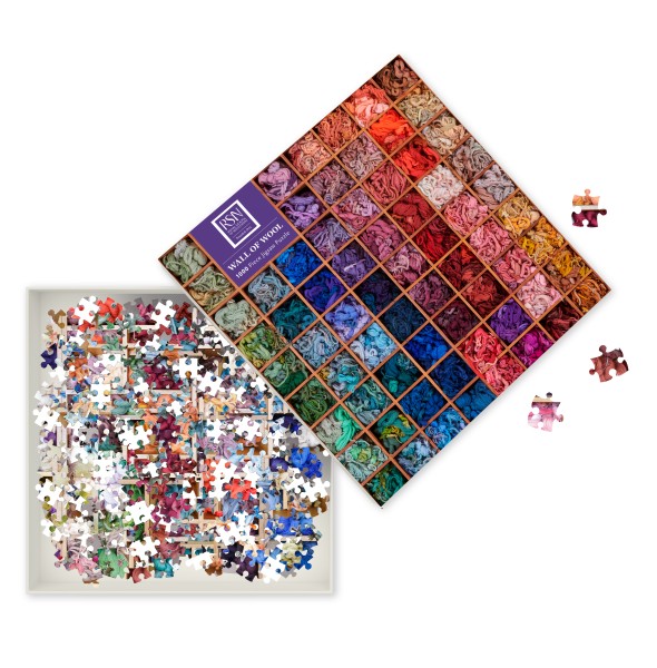 Royal School of Needlework: Wall of Wool (1000 pieces) - 3