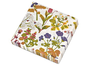 Aurora, White, 20 Napkins