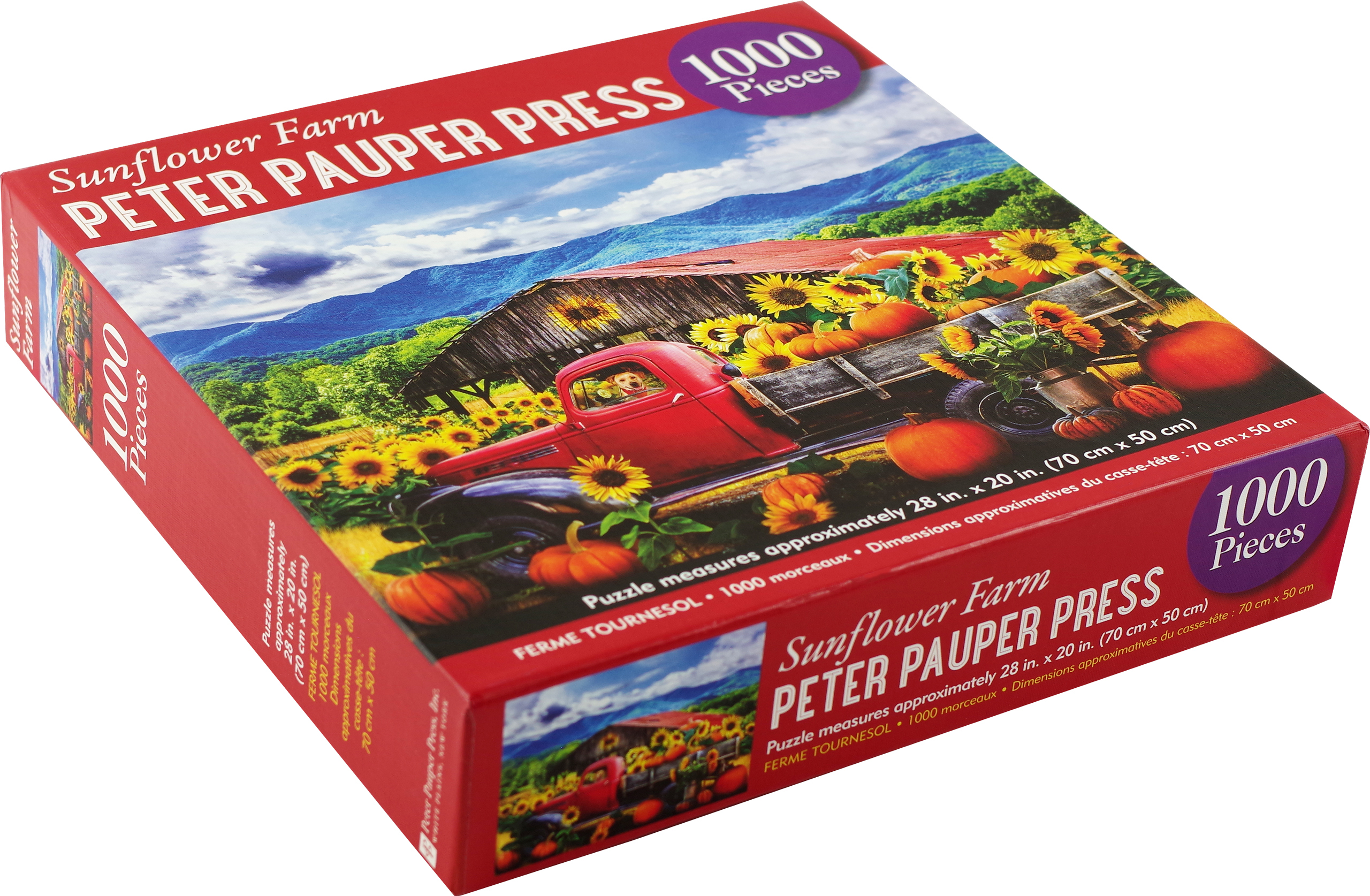 Sunflower Farm, 1000 Piece Jigsaw Puzzle - 2