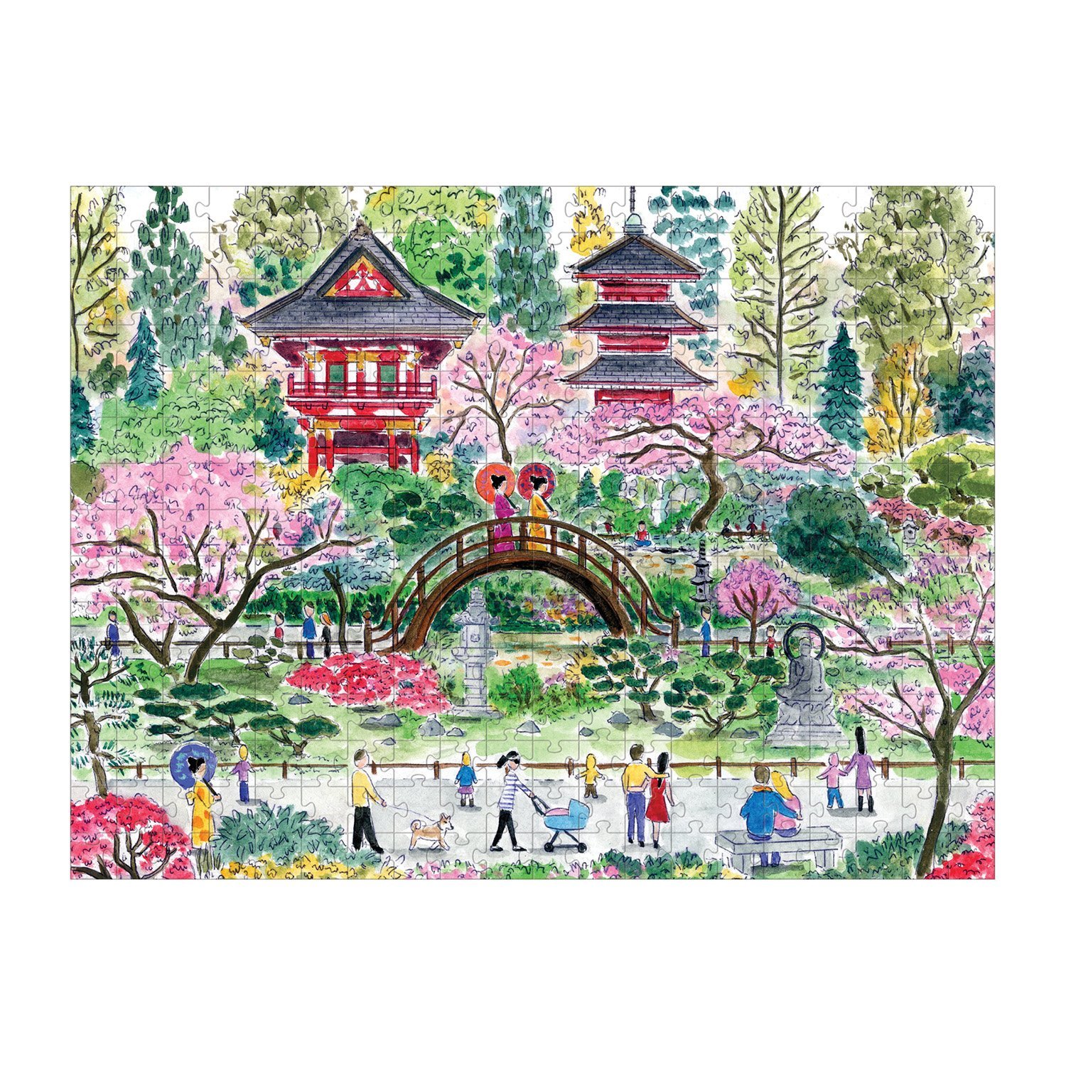 Michael Storrings Japanese Tea Garden 300 Piece Puzzle - 3