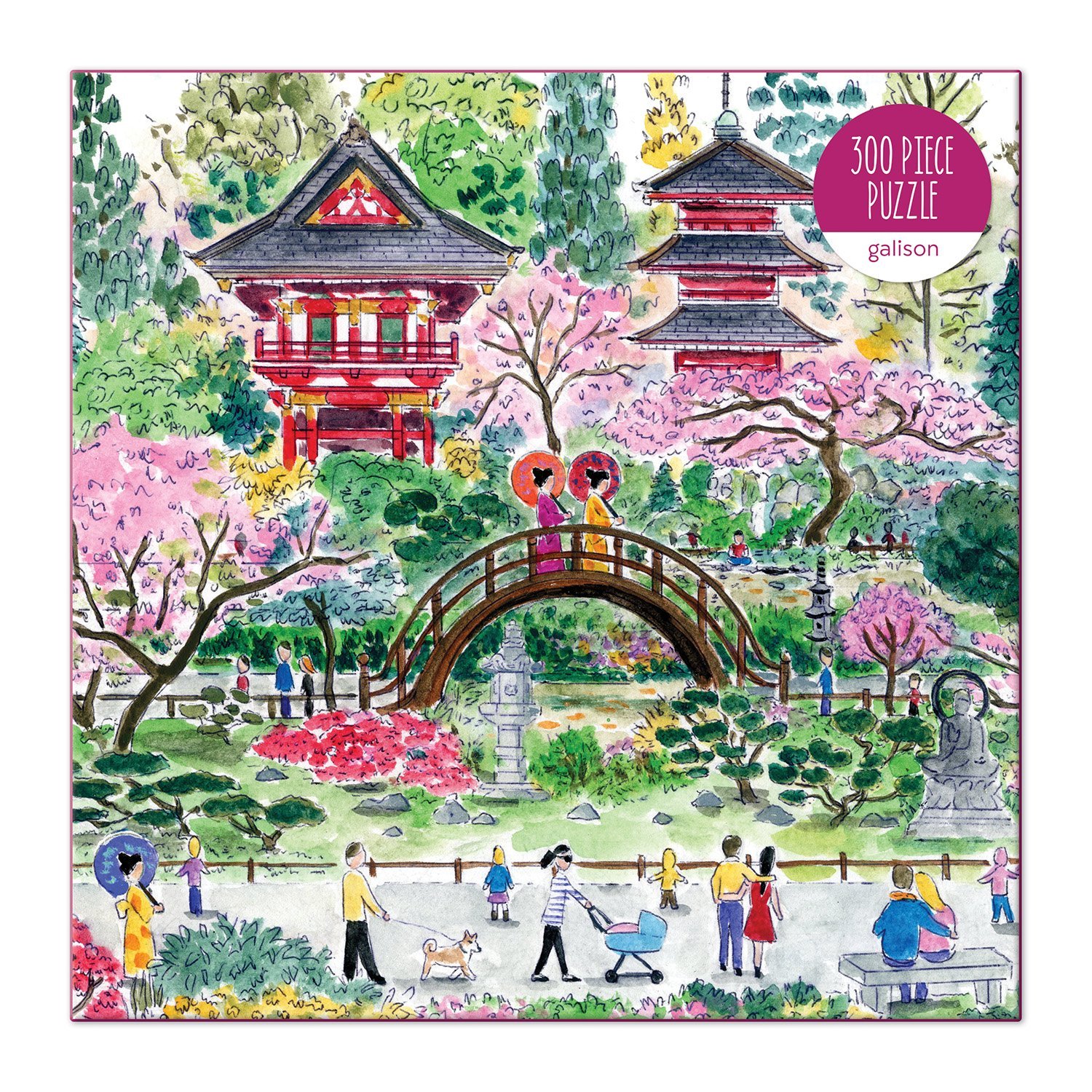Michael Storrings Japanese Tea Garden 300 Piece Puzzle - 2