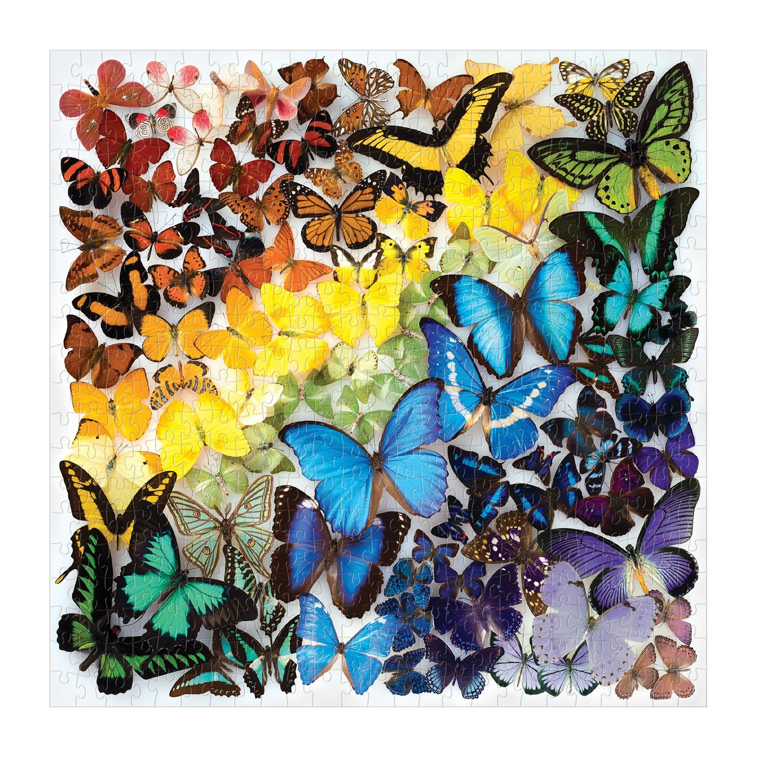 Rainbow Butterflies 500 Piece Puzzle - 3