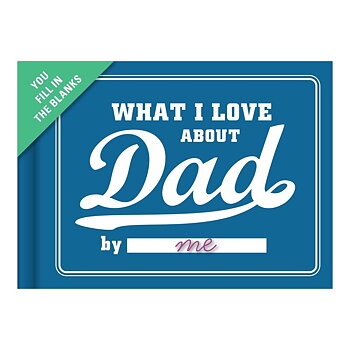 What I Love about Dad Fill in the Love Journal