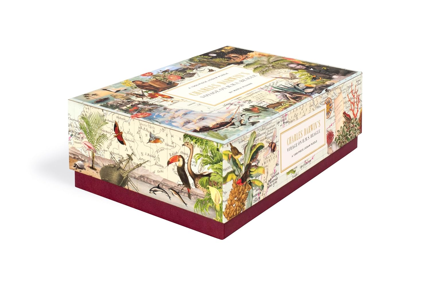 Charles Darwin's Voyage, 1000 Piece Puzzle - 3