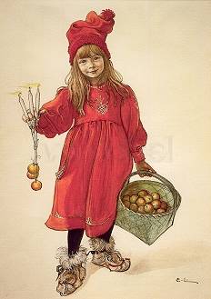 Brita, the Artist's Daughter, Greeting Card