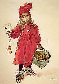Brita, the Artist's Daughter, Greeting Card