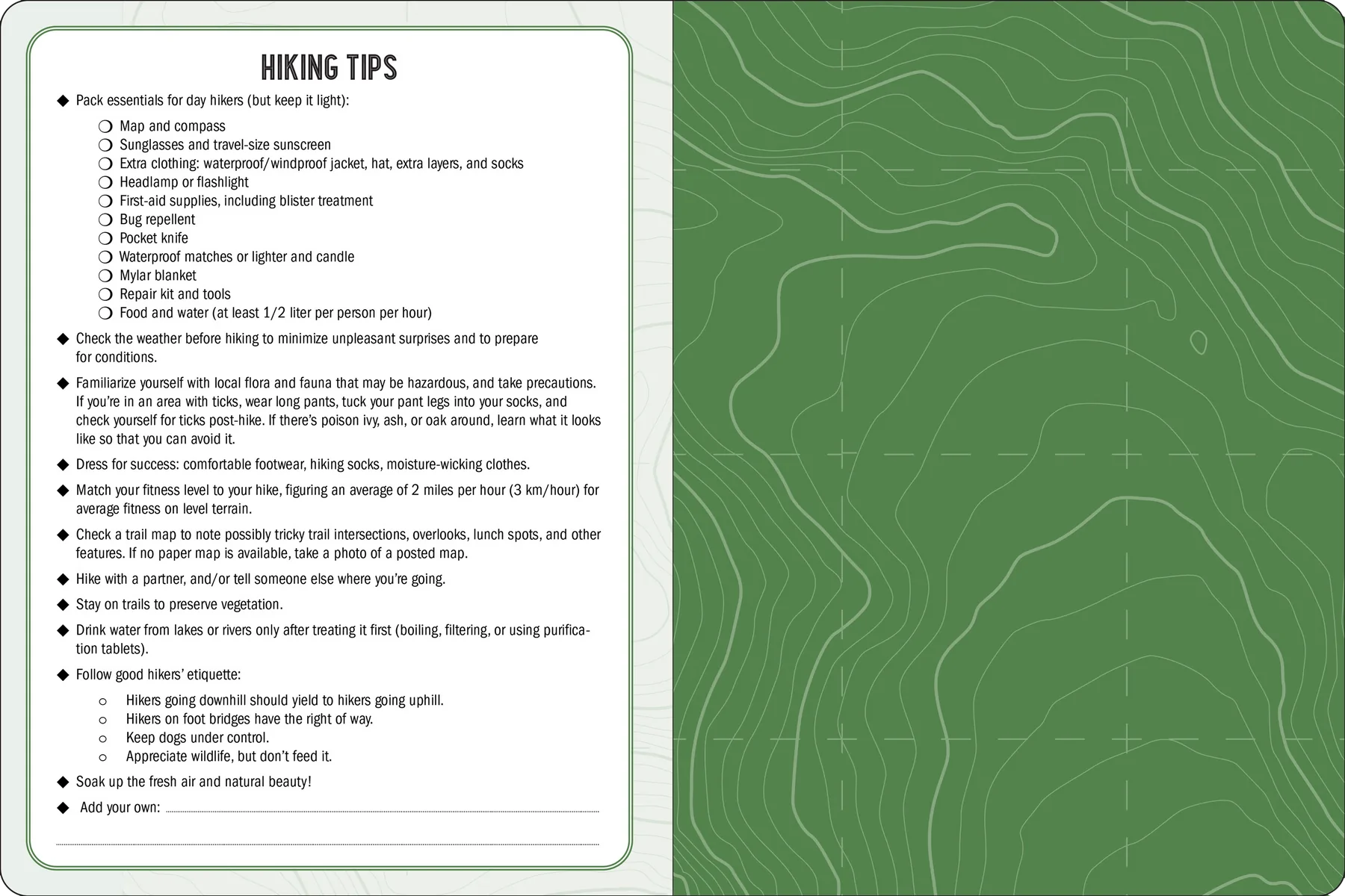 The Hiking Logbook - 3