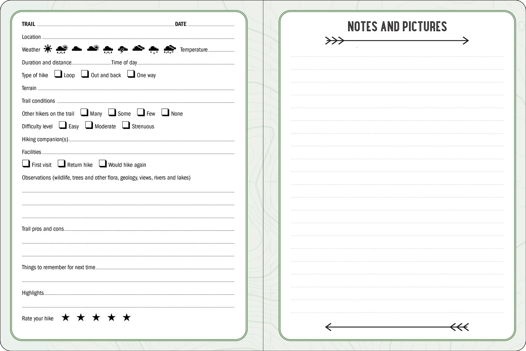 The Hiking Logbook - 2
