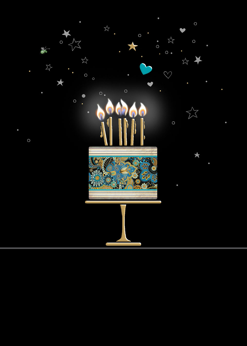 Cake, Greeting Card