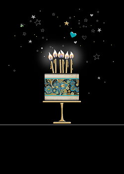 Cake, Greeting Card