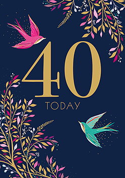40Th, Everyday Single Card