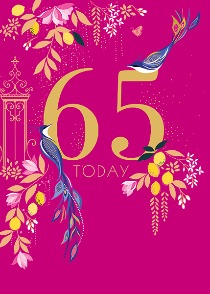 Age 65, Everyday Single Card