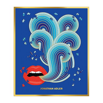 Jonathan Adler 750 Piece Lips Shaped Puzzle