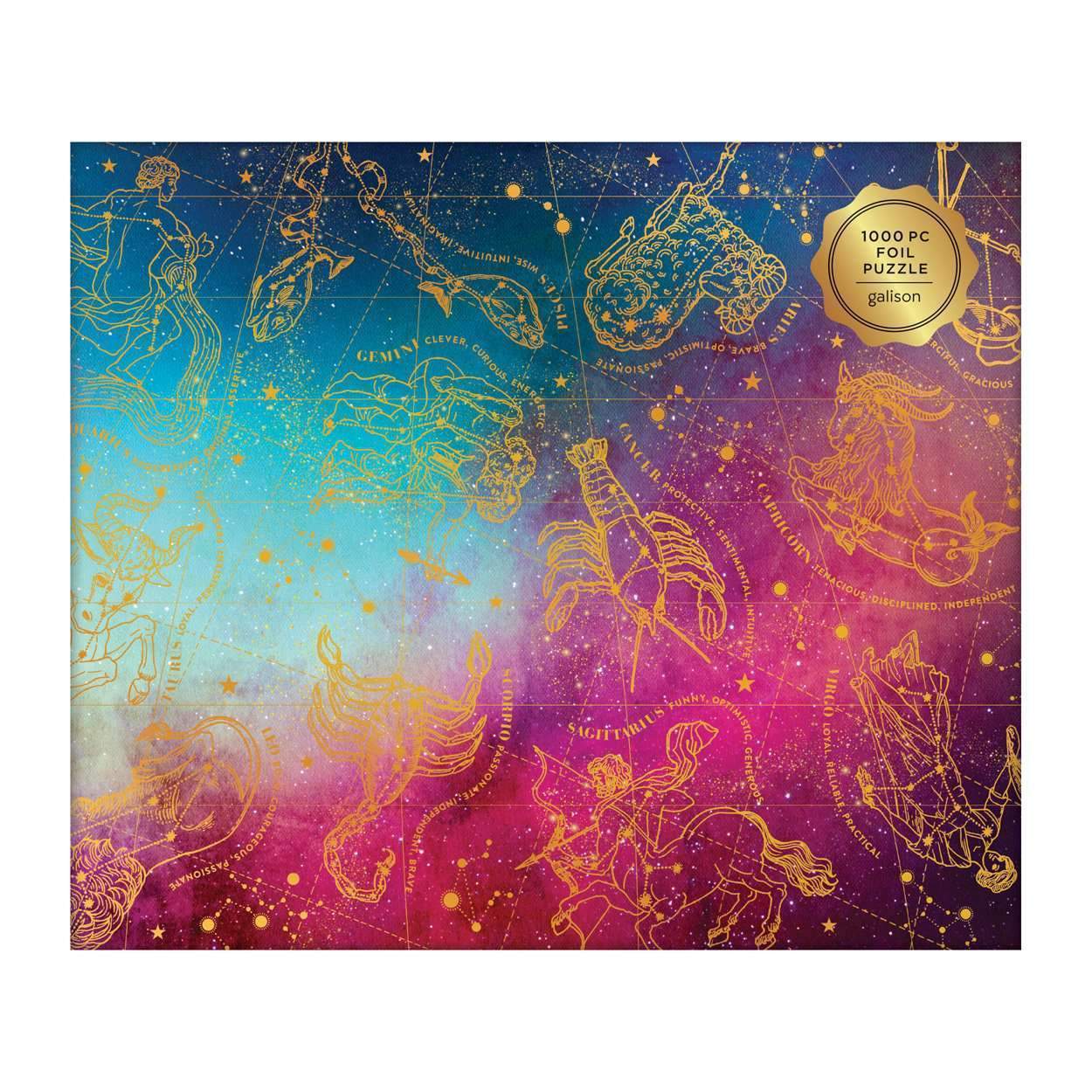 Cosmos Astrology 1000 Piece Foil Jigsaw Puzzle - 2