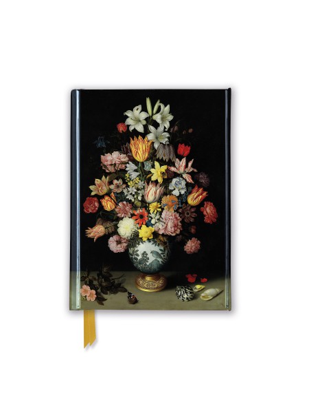 National Gallery – Bosschaert: A Still Life of Flowers , Foiled Pocket Journal