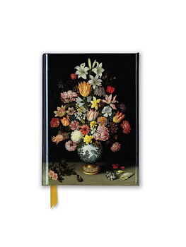 National Gallery – Bosschaert: A Still Life of Flowers , Foiled Pocket Journal