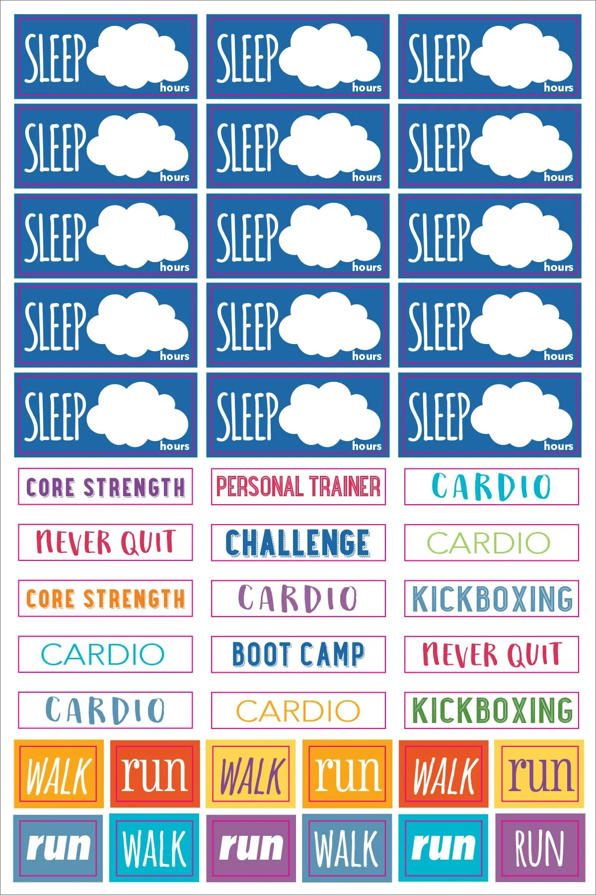 Planner Sticker Mega Pack - 6