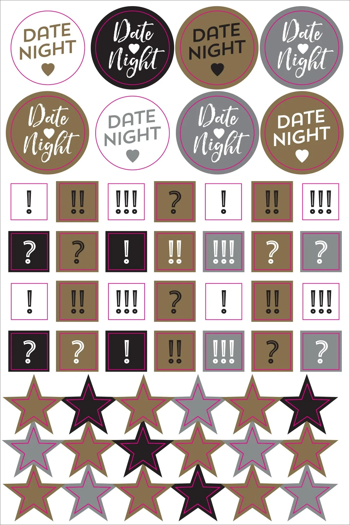 Planner Sticker Mega Pack - 16