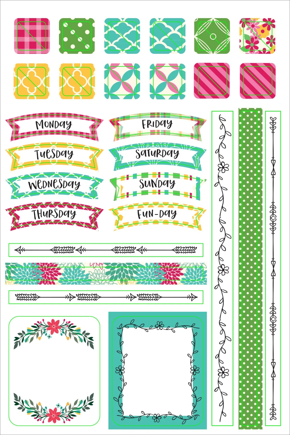 Planner Sticker Mega Pack - 8
