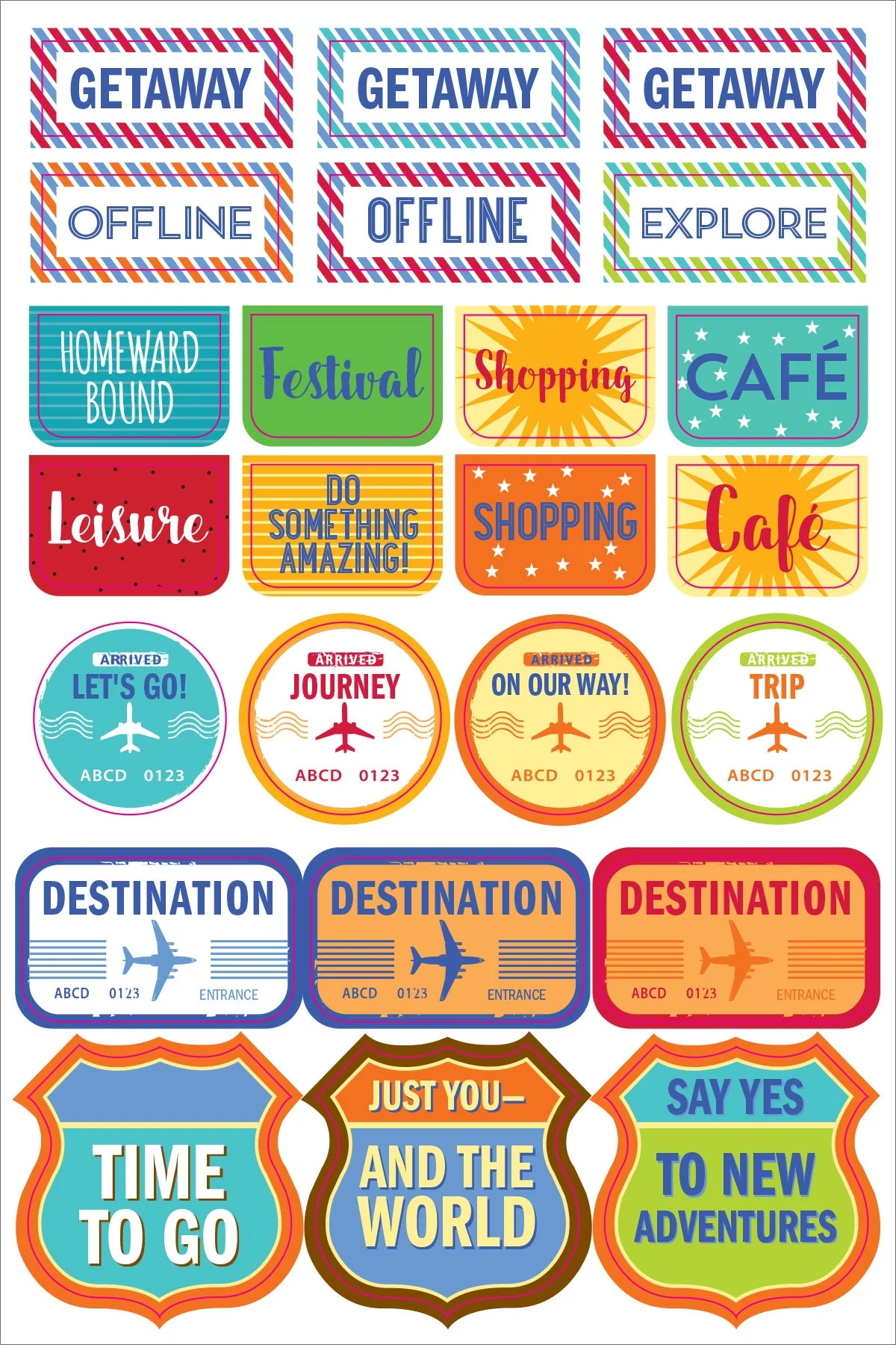 Planner Sticker Mega Pack - 7