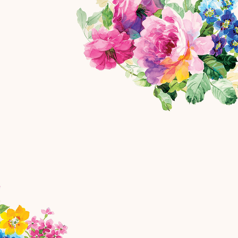 Desk Notes Peony Garden - 2