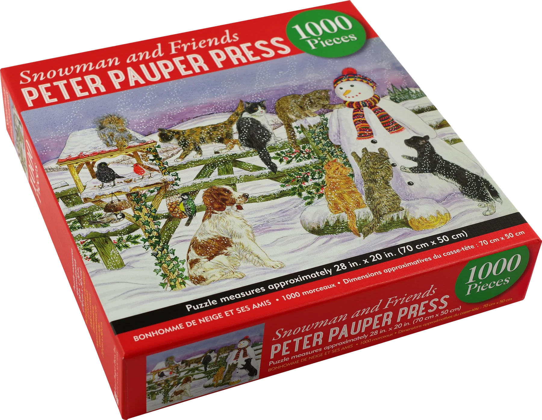 Puzzle Snowman & Friends - 3