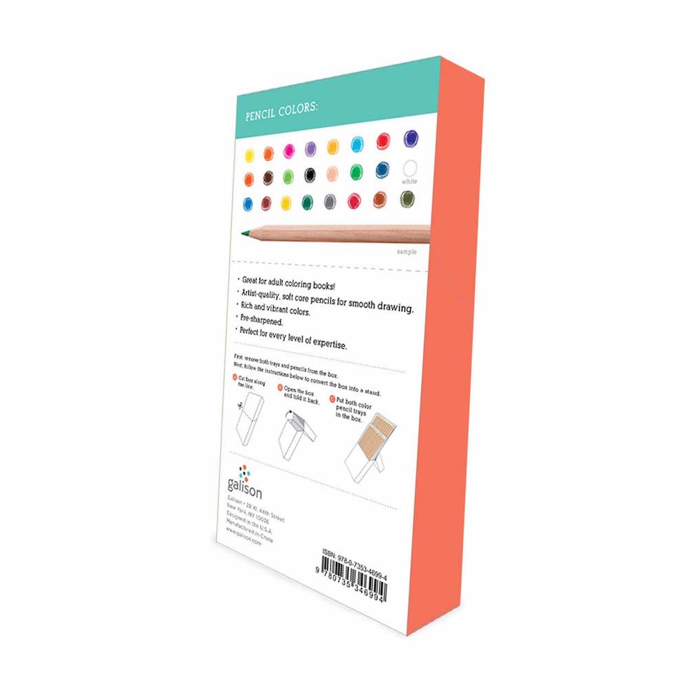 Galison Premium Colored Pencil Set, 24 pencils - 2