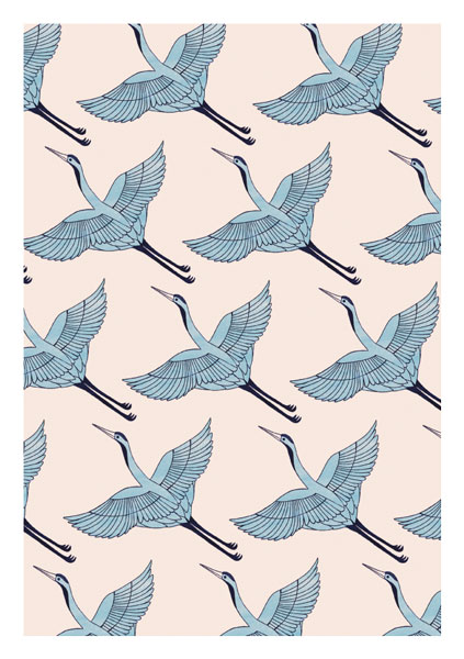 Blue Cranes, Everyday Single Card
