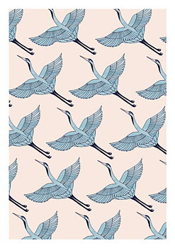 Blue Cranes, Everyday Single Card
