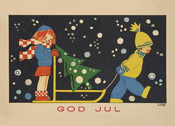 Lissgran, Lisbet Jobs, Postcard