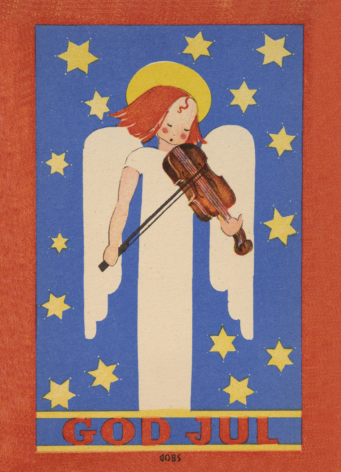 Julmusik, Lisbet Jobs, Postcard