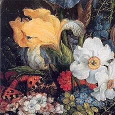 Bouquet of Flowers (Detail) (1612), Greeting Card