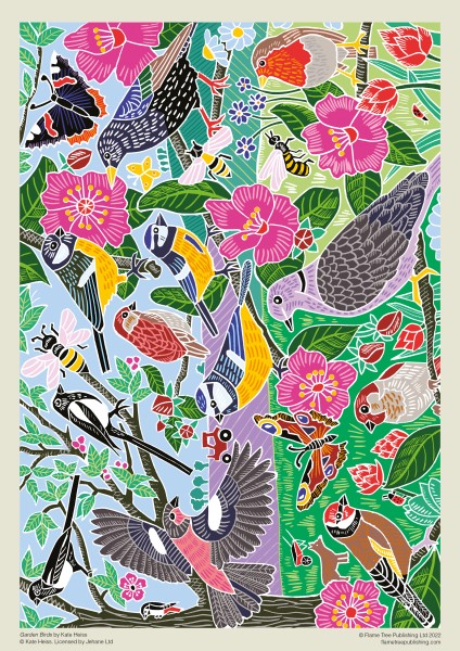 Kate Heiss: Garden Birds (1000 pieces) - 2