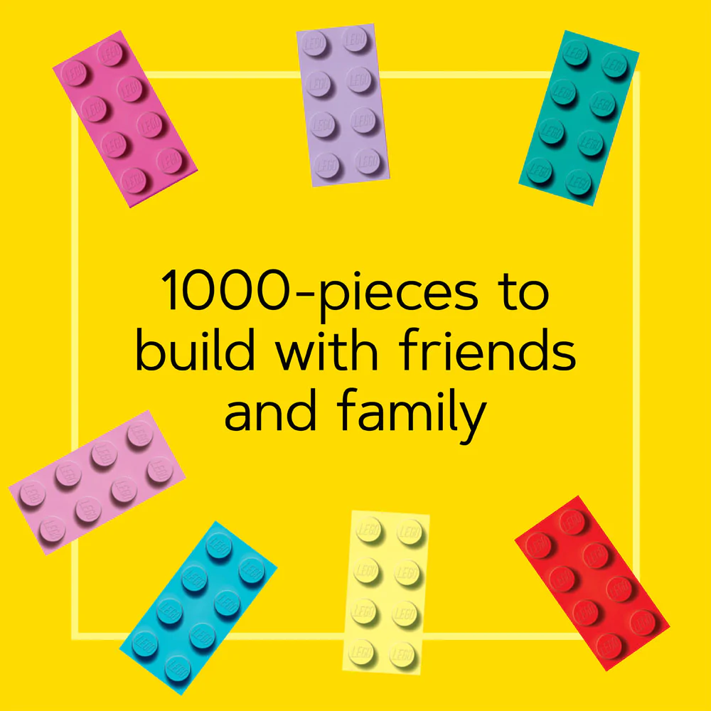 LEGO Minifigure Rainbow 1000-Piece Puzzle - 4