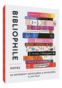 Bibliophile Notes, 20 Different Notecards & Envelopes