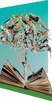 Observ Book/birds Lasercut Card