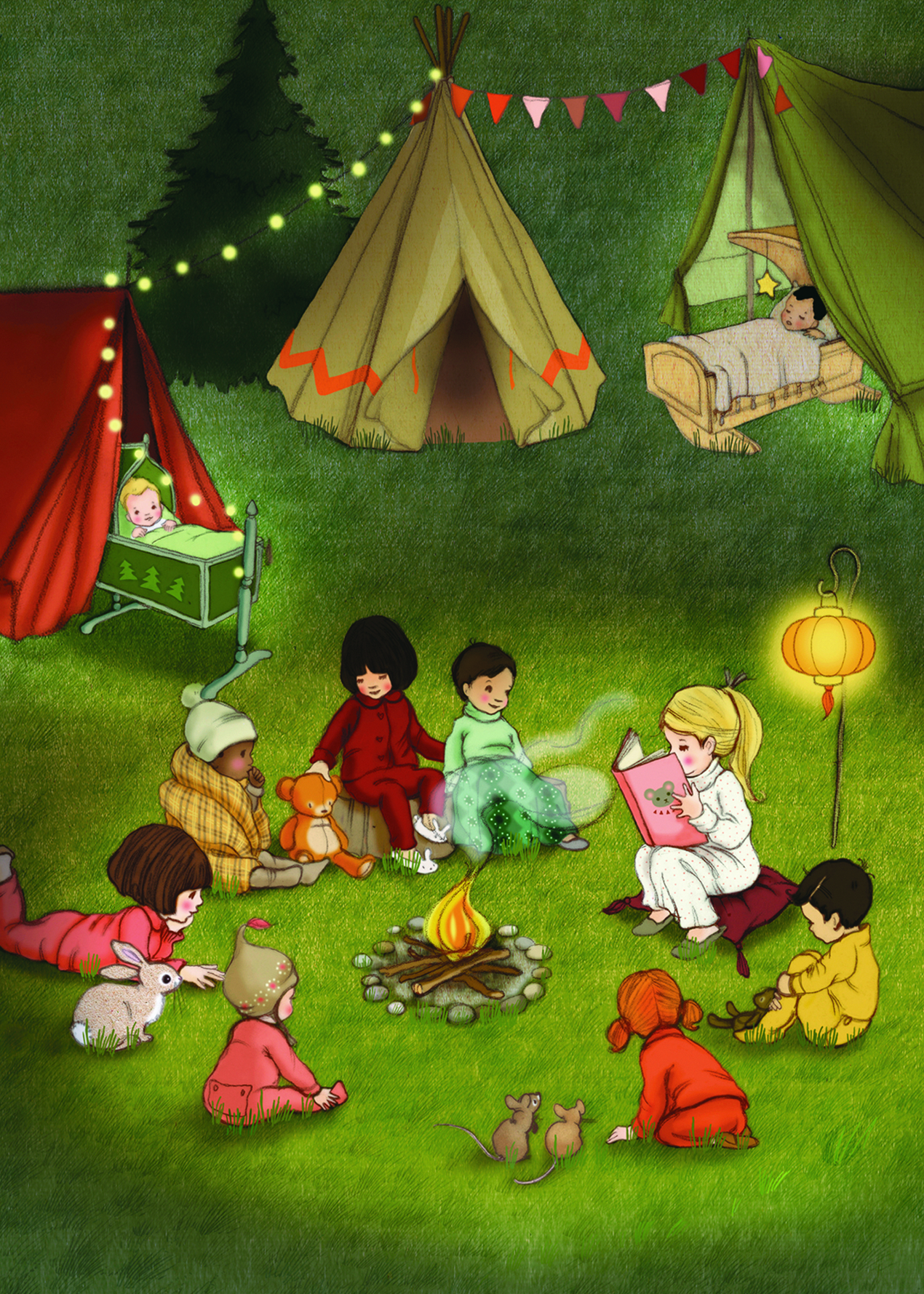 Campfire stories, Postcard