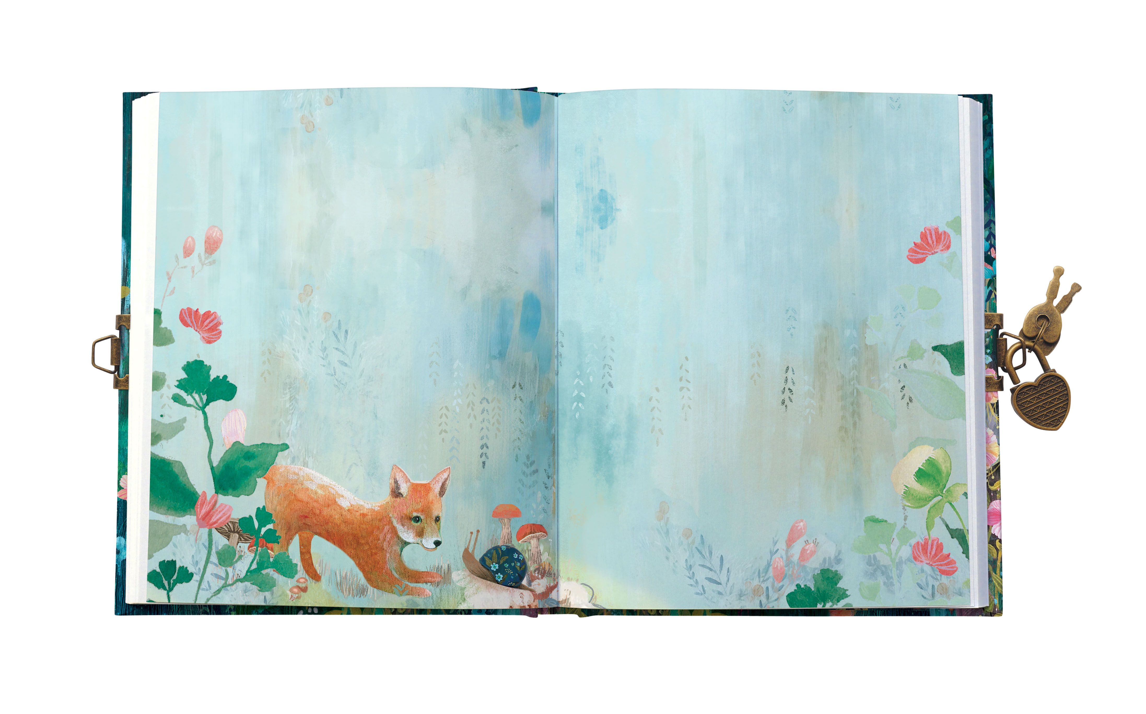 Moonlit Meadow Lockable Notebook - 5