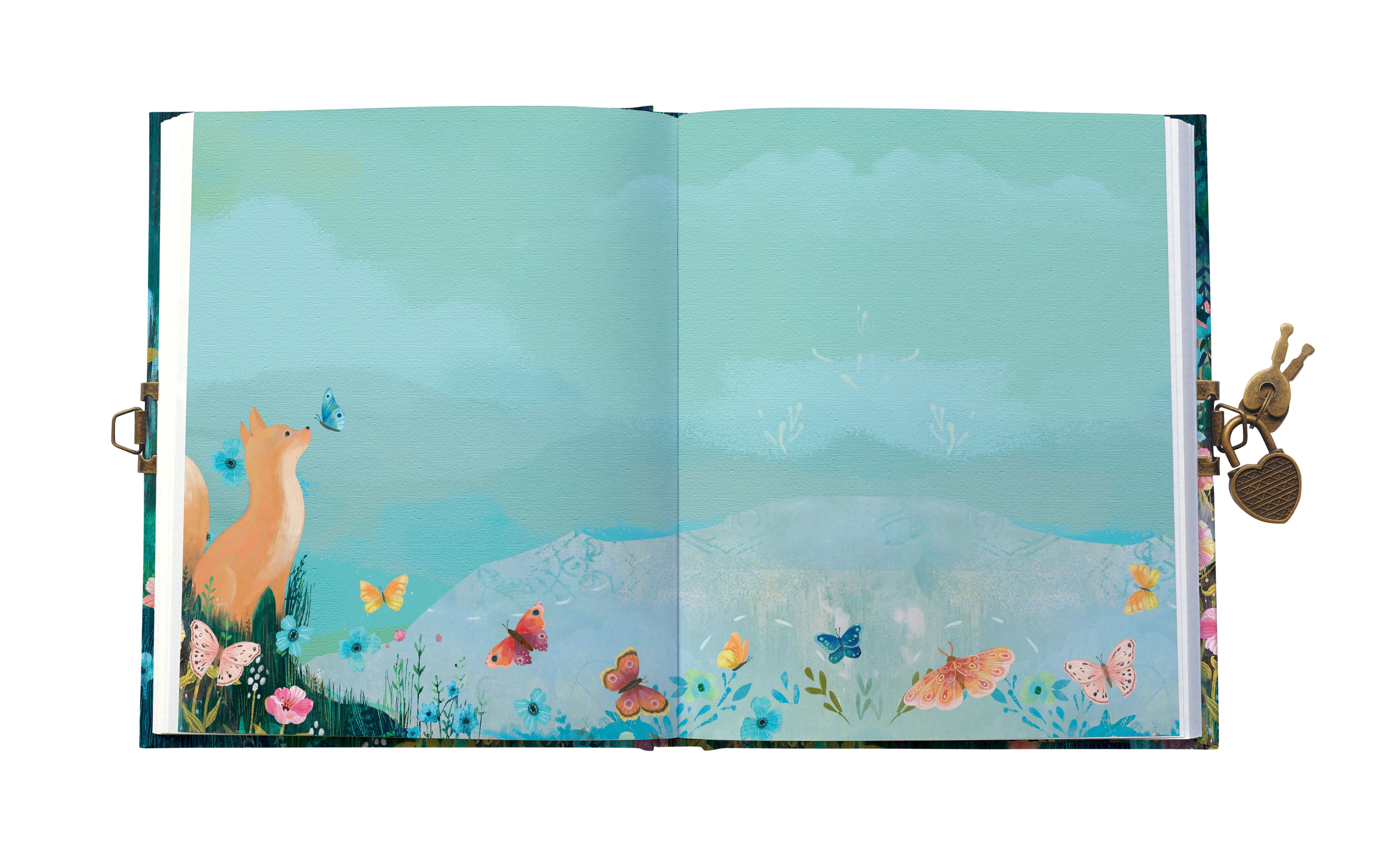 Moonlit Meadow Lockable Notebook - 3