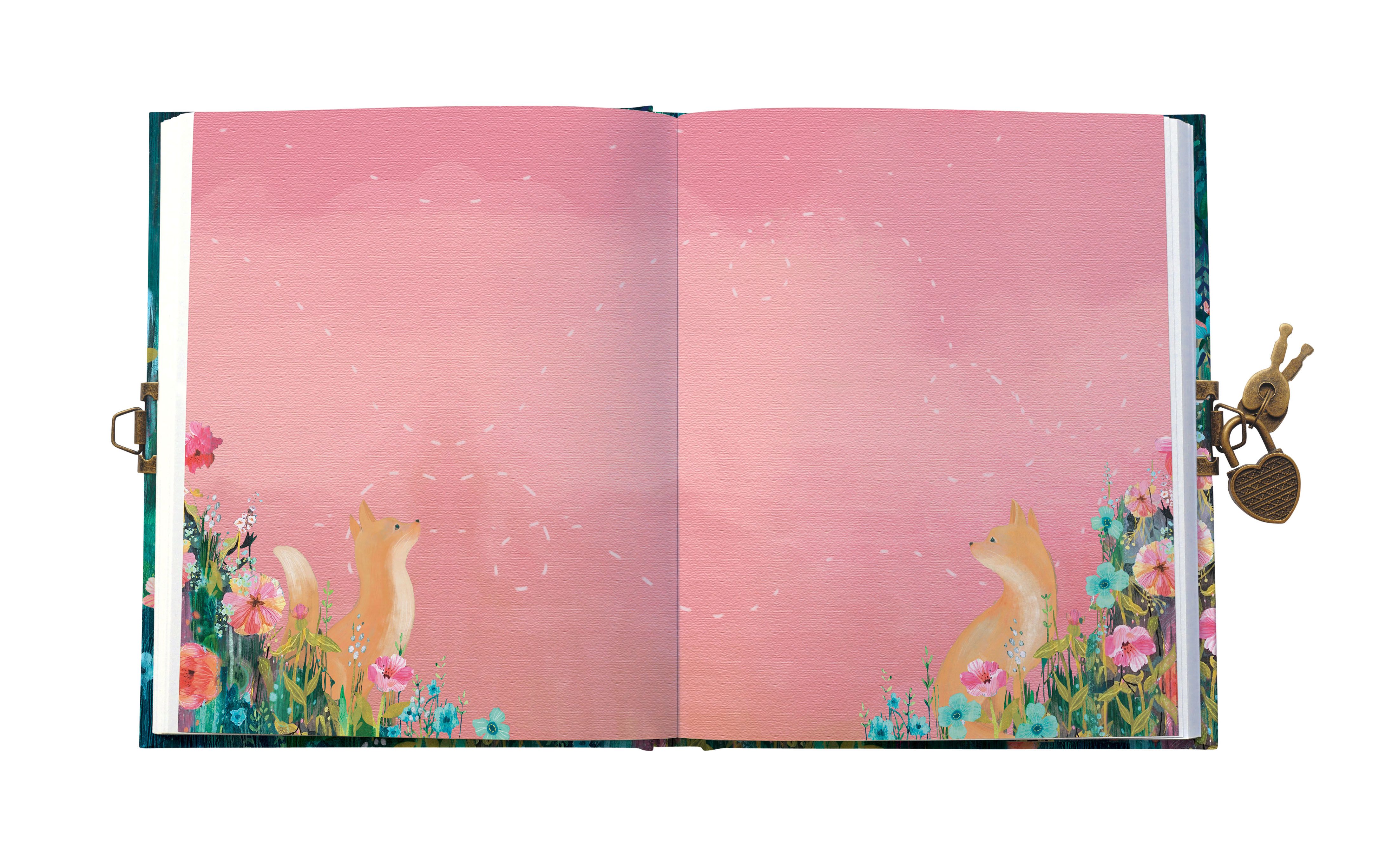 Moonlit Meadow Lockable Notebook - 4