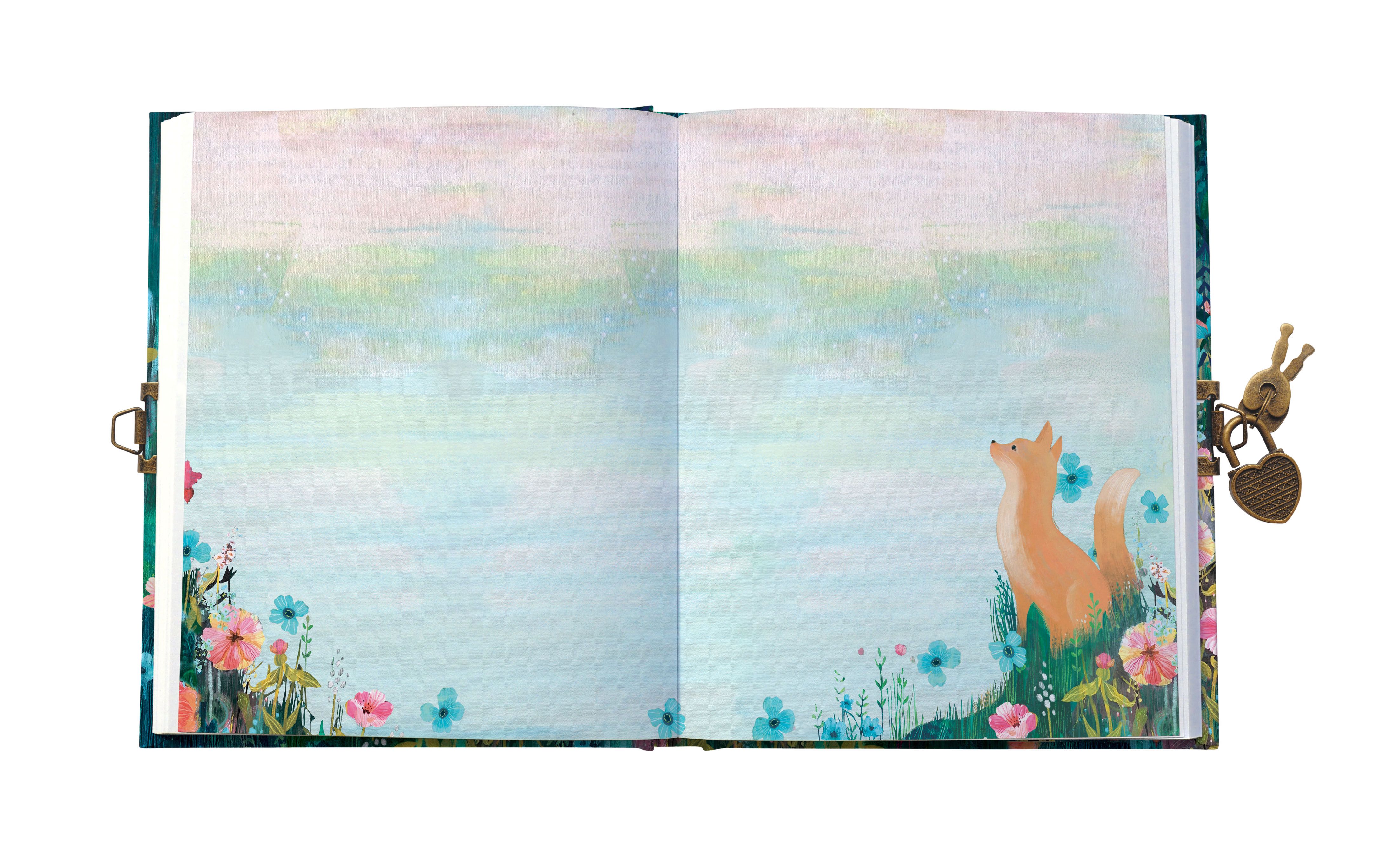 Moonlit Meadow Lockable Notebook - 9