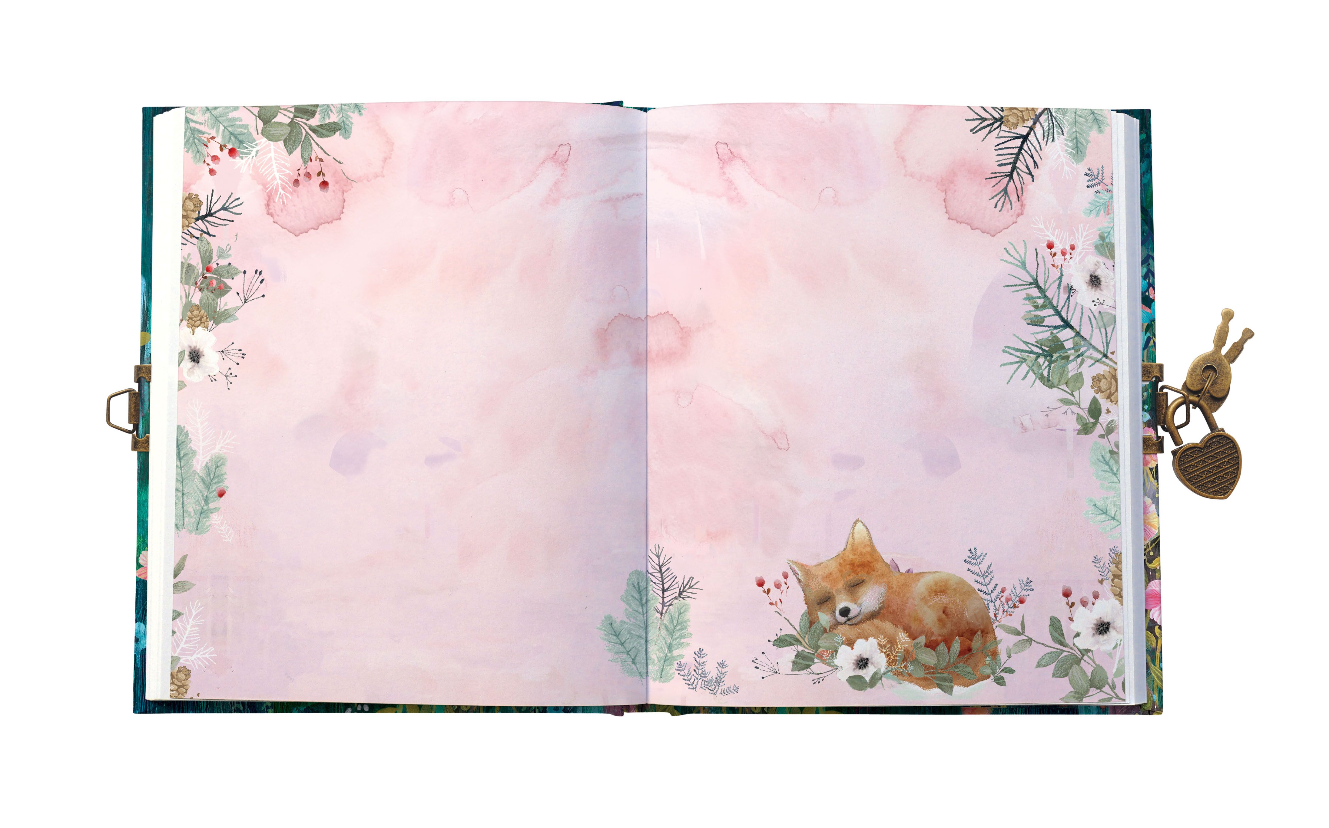 Moonlit Meadow Lockable Notebook - 7
