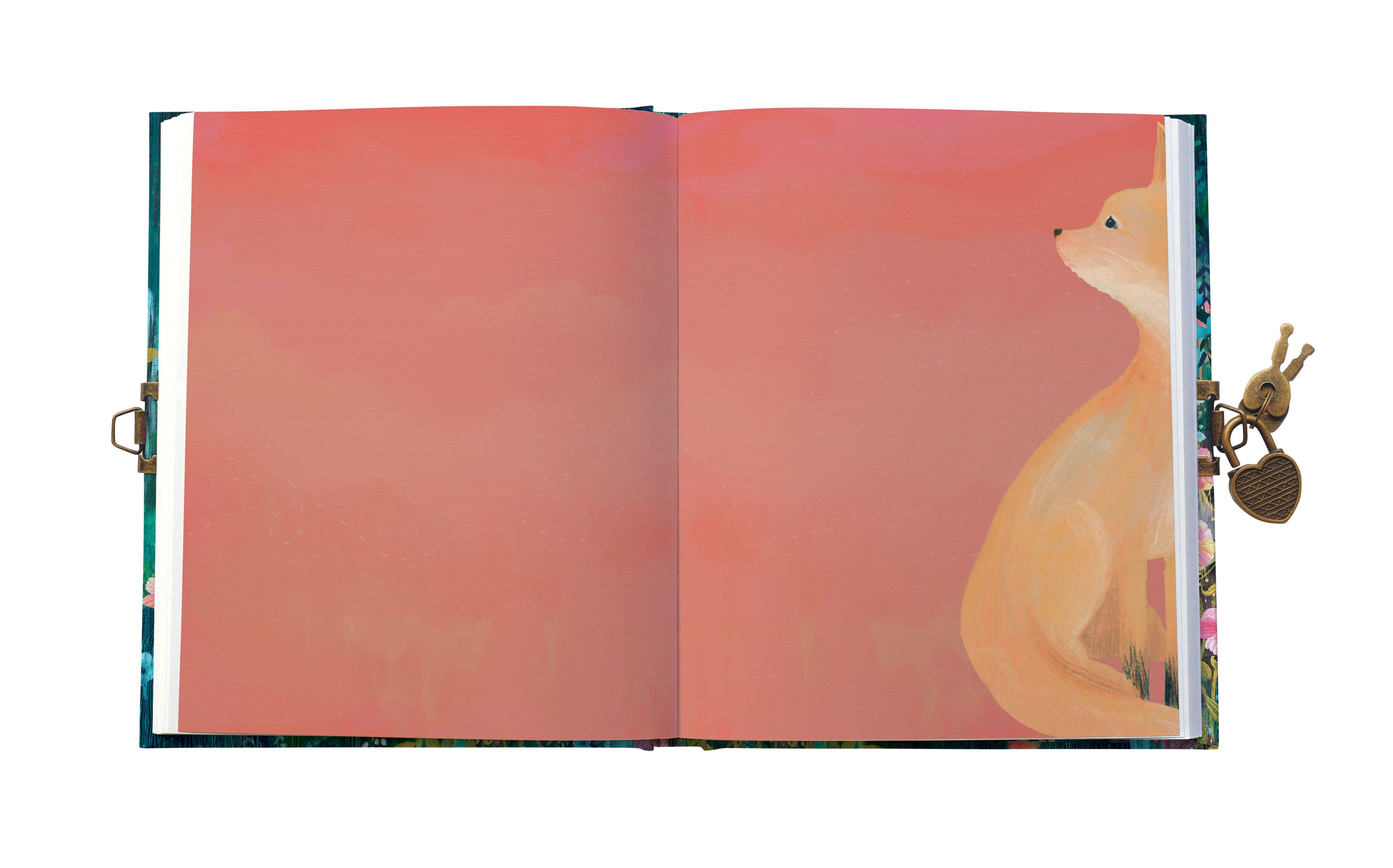 Moonlit Meadow Lockable Notebook - 8