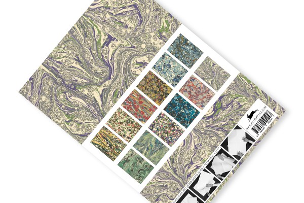 Marbled Paper Designs, Gift & Creative Paper Book - 5
